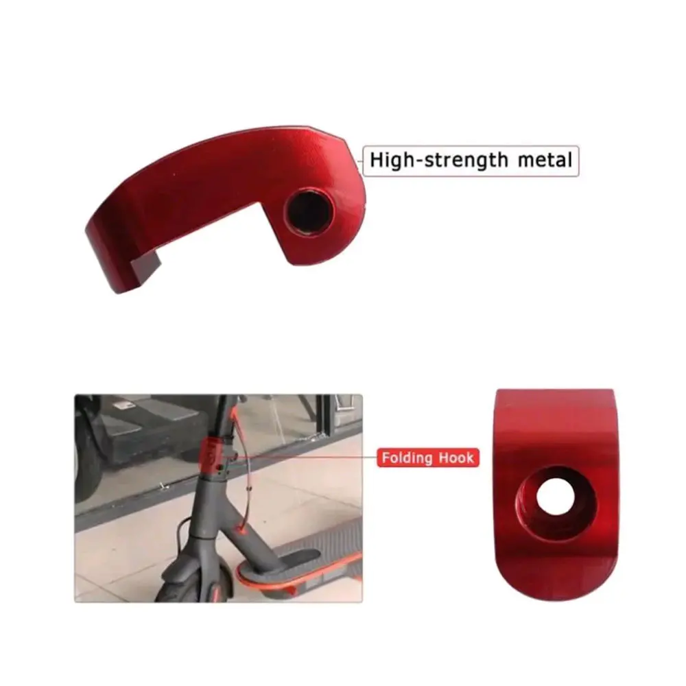 Reinforced Aluminium Alloy Folding Hook for Xiaomi M365 M365 Pro 1S Electric Scooter Replacement Modified Lock Block Fittings