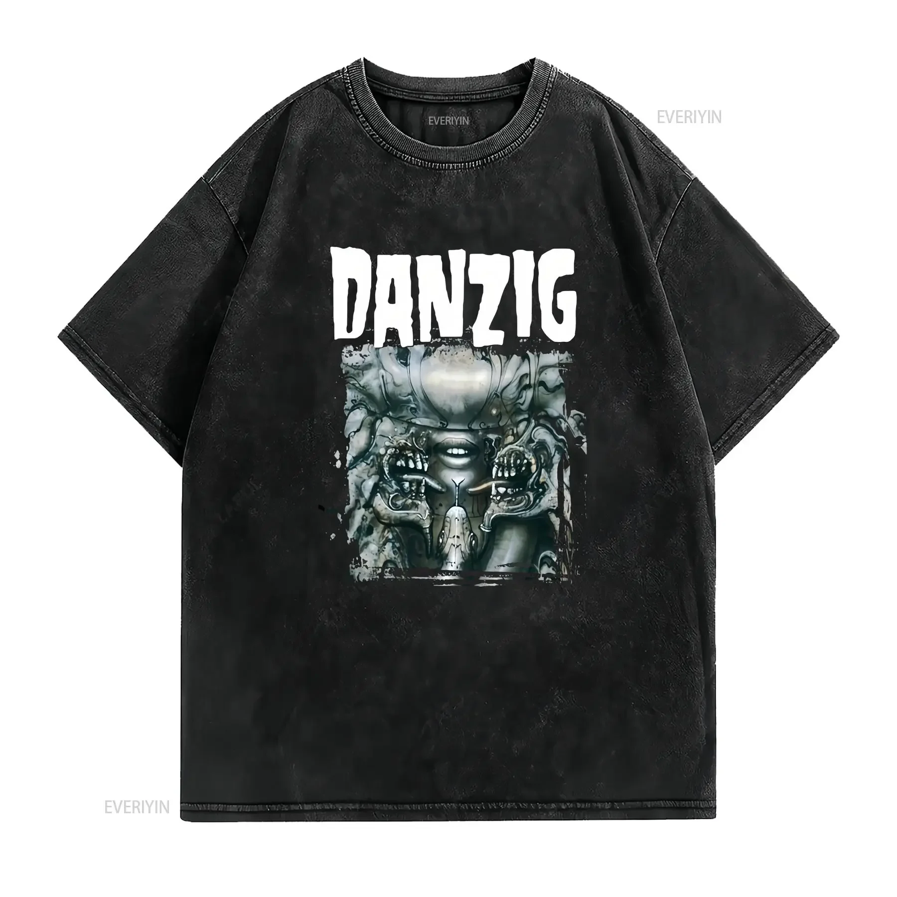 Danzig III How The Gods Kill BK T shirt S 5XL vintage Washed fashion designer clothes Top For Everyday Wear Versatile graphic