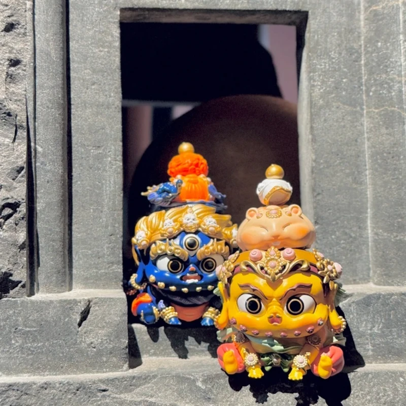 

Huirun Fulfillment слепая коробка игрушка Dunhuang Bodhisattva новогоднее украшение подарок на удачу модная коллекционная загадочная коробка