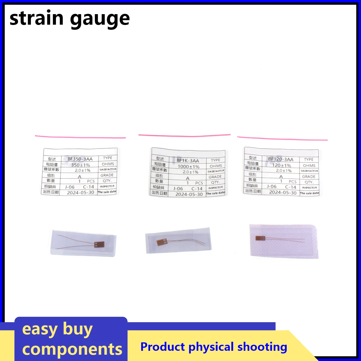 

Тензодатчик 1/4 моста BF120 BF350 1K 1A 2A 3A 4A 5A 6A 7A 8A 9A 10AA высокоточный листовой резистор сопротивления