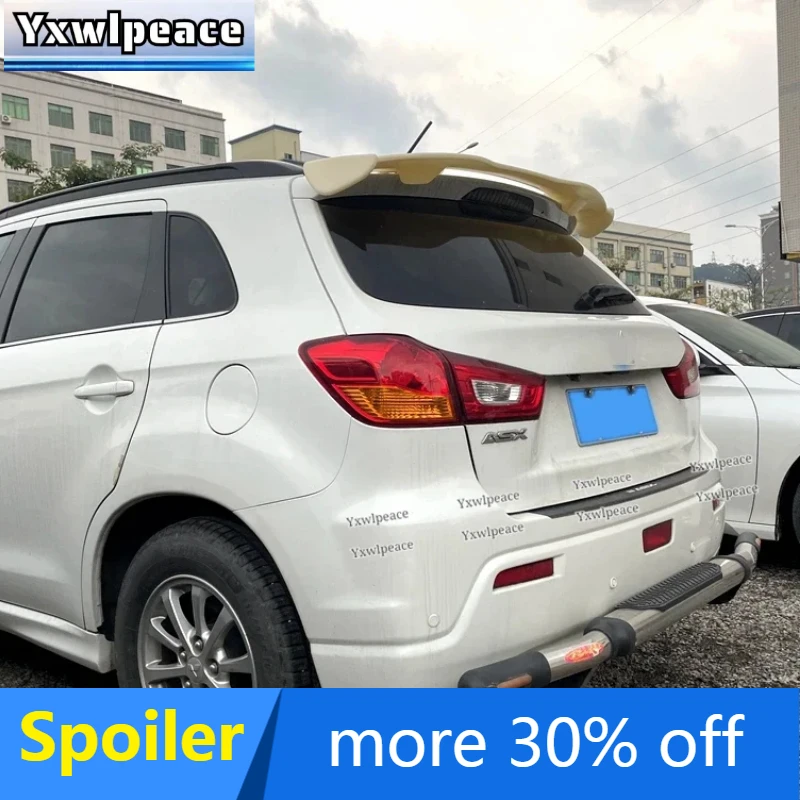 

For Mitsubishi ASX 2013 2014 2015 2016 2017 2018 ABS Plastic Unpainted Color Rear Trunk Wing Spoiler Body Kit Accessories