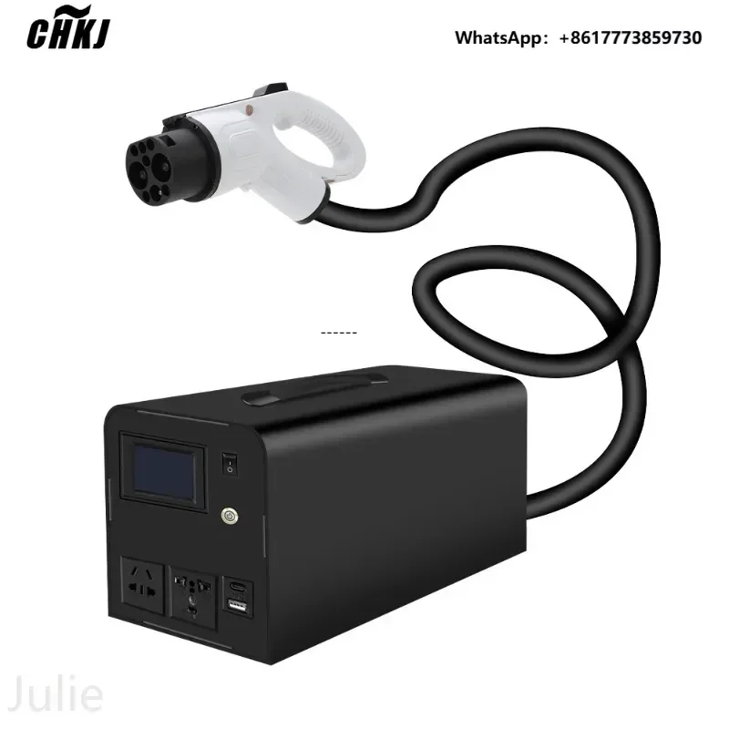 

CHKJ GBT 5kw V2L Disposer with European Socket V2L V2H to Household Vehicle to Load (V2L) Bidirectional Charging v2l gbt