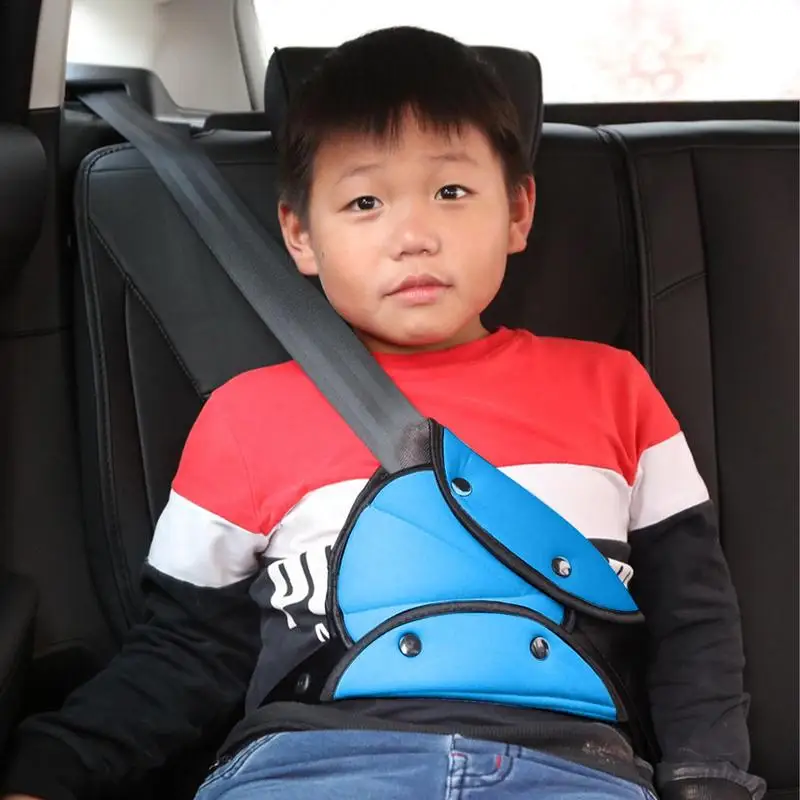 Universal Kids Car Safe Fit Seat Belt Adjuster Baby Safety Triangle Sturdy Device Protection Positioner Interior Car Accessories