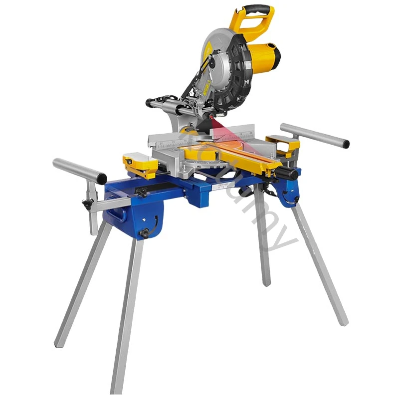 Portable Cutting Machine Bracket Foldable Woodworking Bracket Aluminum Machine Miter Saw Workbench