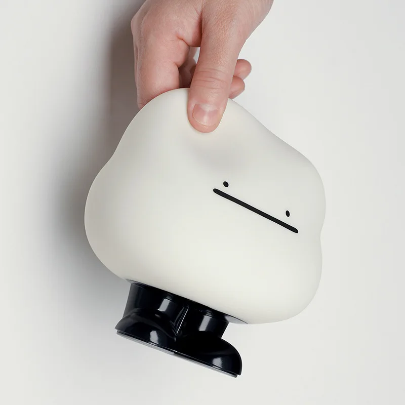 Pequeña lámpara de noche G creativa de silicona, lámpara de carga, dormitorio de dibujos animados para bebés, luz de ambiente romántica para niños,