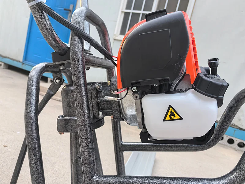 Componentes de núcleo de venda de baixo preço vibratório de concreto portátil movido a alta eficiência, incluindo motor e motor