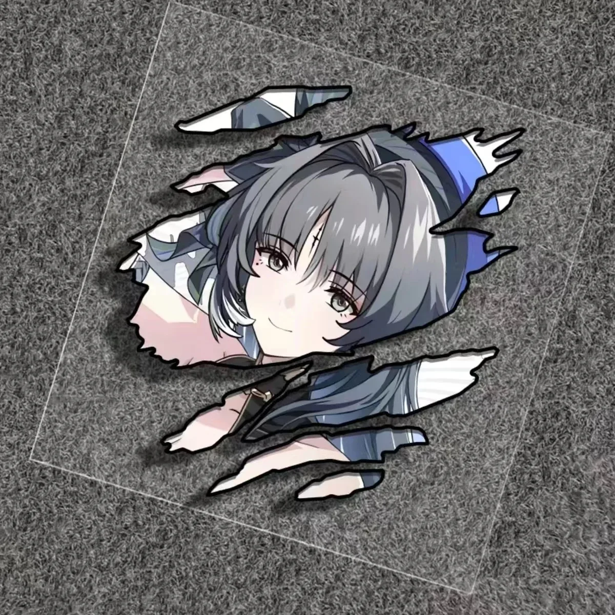 Аниме Singing Tide, Yin Lin, Ji Yan, Ka Carlo, индивидуальные глаза, водонепроницаемые наклейки для автомобиля, наклейки для украшения мотоцикла