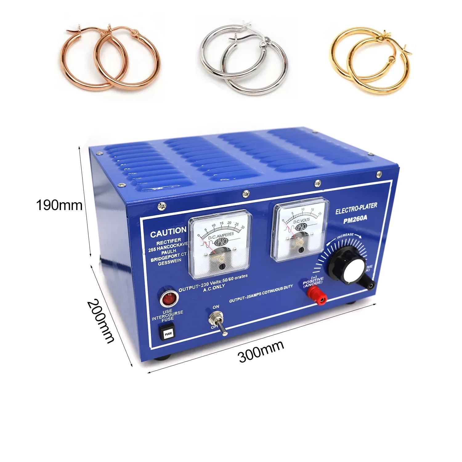 2025 20V30A PM 260A Jewelry Tools Equipment Gold Electroplating Equipment Jewelry Plating Machine Gold Plating Equipment