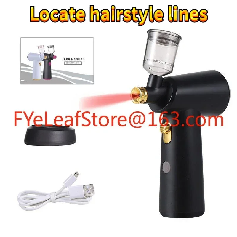 

Used for hair salon handheld nozzle positioning hair styling line instrument