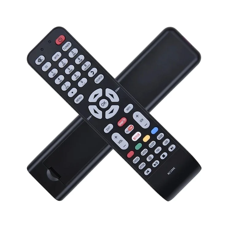 Reemplazo de control remoto para TCL RC199E06-519W49-C005X (06 519W49 C005X) para TCL/HYUNDAI/EKT/HKPro/VISIVO/KALLEY Smart Tv