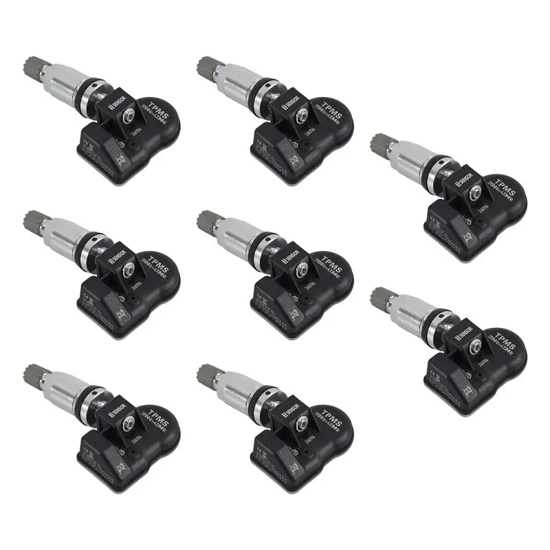 8Pcs Programmable TPMS MX Sensor 315MHZ+433Mhz 2-In-1 Tire Pressure Sensor Monitor For Autel Tool TS408 TS508 ITS600-A61E