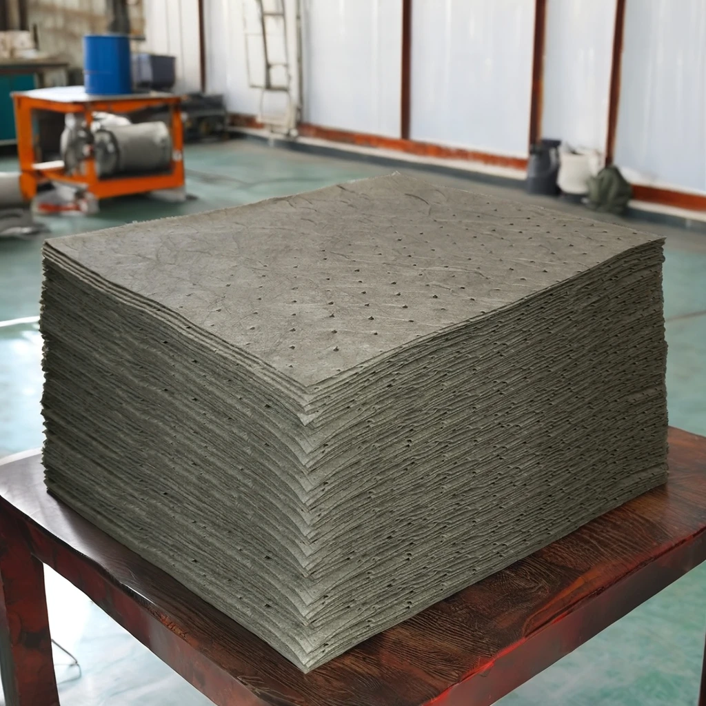 

Промышленные впитывающие прокладки для пролива масляной воды и химикатов, универсальный защитный коврик для контроля утечек, комплект для разлива в лаборатории в гараже