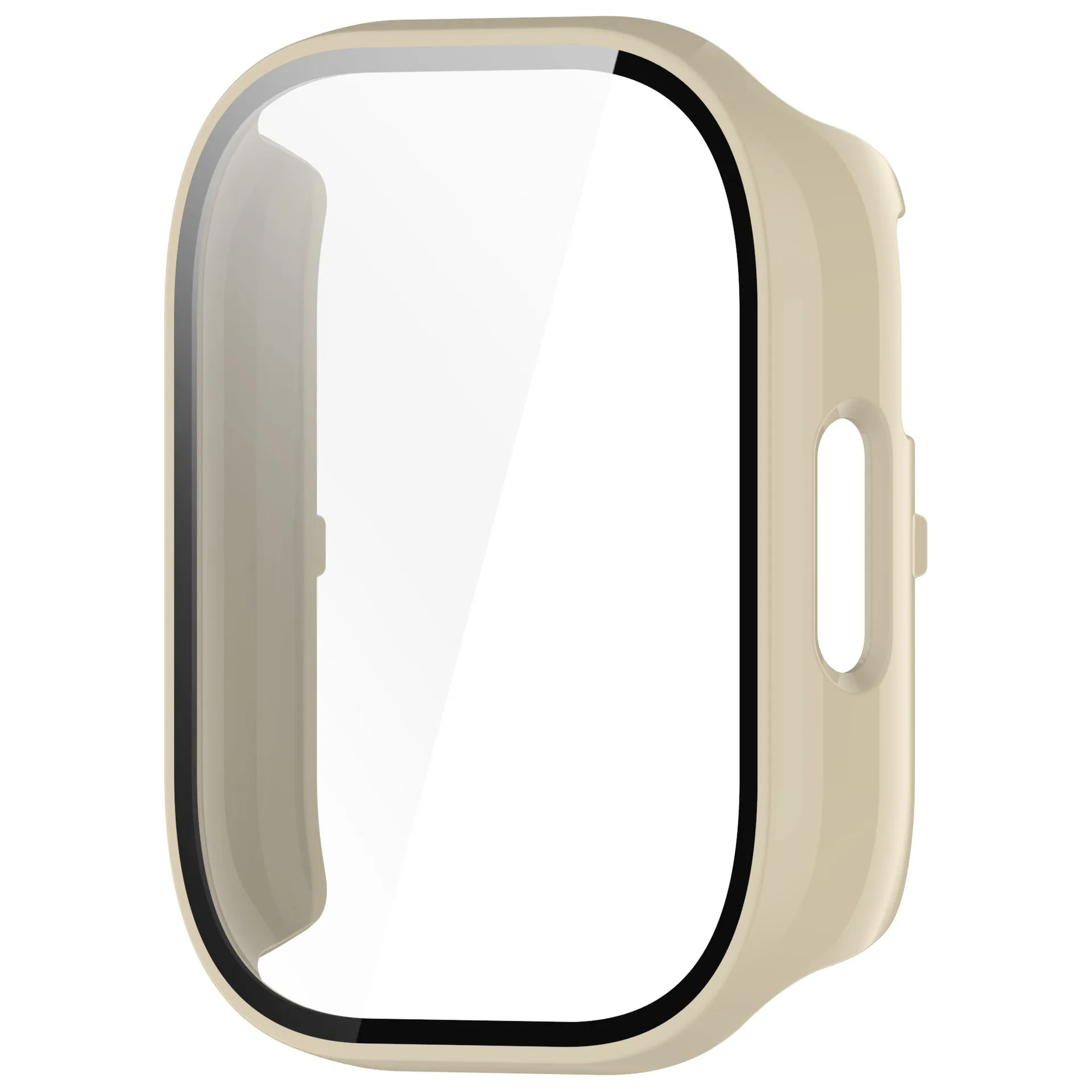 PC+Tempered Protective Case Anti-Scratch Smart Watch Screen Protector Accessories Full Coverage for Redmi Watch 5 Active