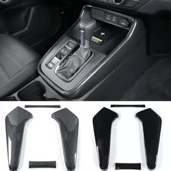 Fit for Honda CRV 6th CR-V 2024 2025 ABS Garbon Fiber or Piano Black Center Console Line Gear Shift Decorative Trim Cover