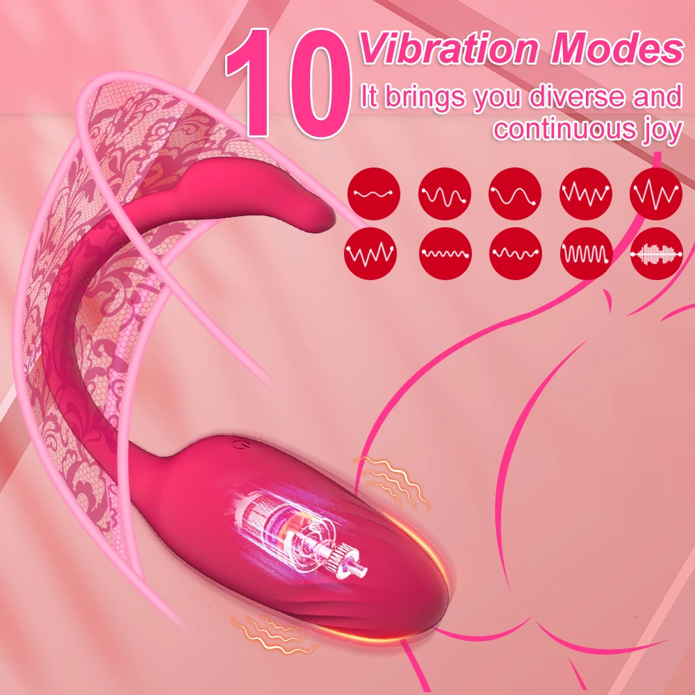 Wireless Control APP Vibrator for Women G Spot Clitoris Stimulator Massager Female Panties Wear Vibrating Egg Sex Toys for Adult