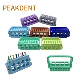 16 Holes Root Canal File Block Holder Autoclavable Endo Files Holder Root Canal File Block Organizer Sterilization Disinfection