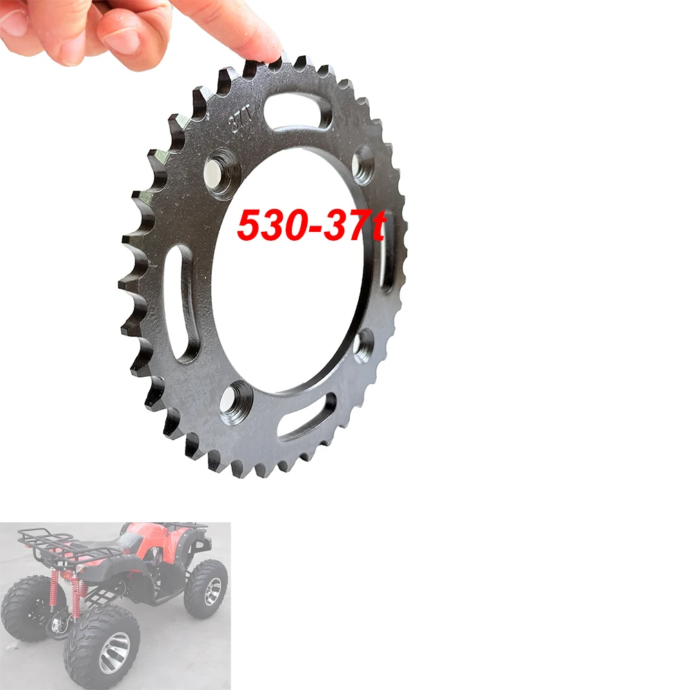Piñón trasero de 37 dientes 530 piñón de cadena para chino 110cc 125cc 150cc Kayo Pit Dirt Motor Bike motocicleta ATV Go Karts piezas