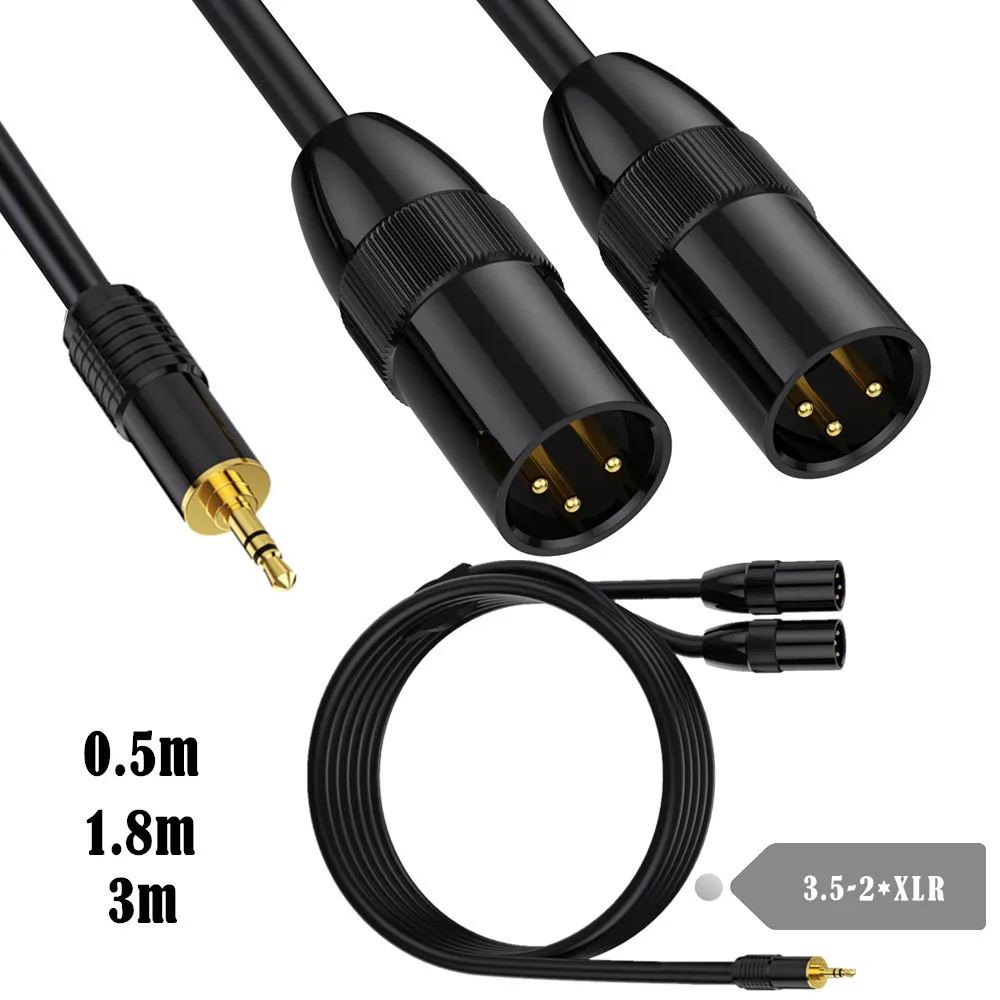 Xlr To 3.5Mm Splitt…
