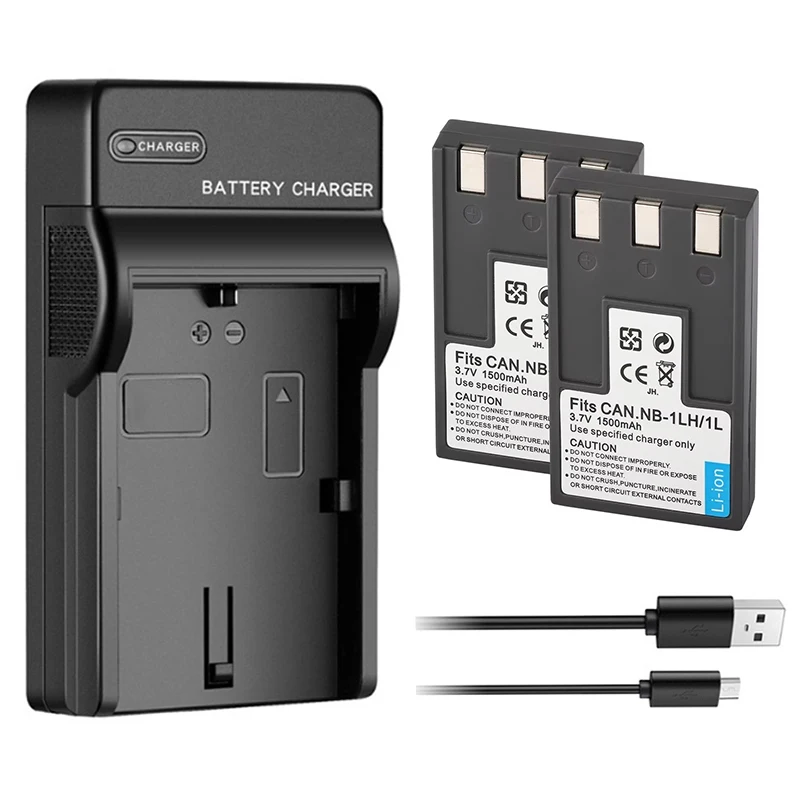 NB-1L 1LH Battery+Charger For Canon IXUX 200a 300 300a 320 330 400 430 500 V2 V3 IXY 200 300 320 400 430 450 500 S200 S230 S330