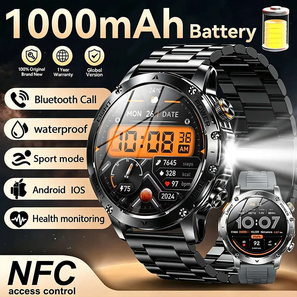 Smartwatch New Watches 2025 - 2026 Новые военные умные часы T-Rex