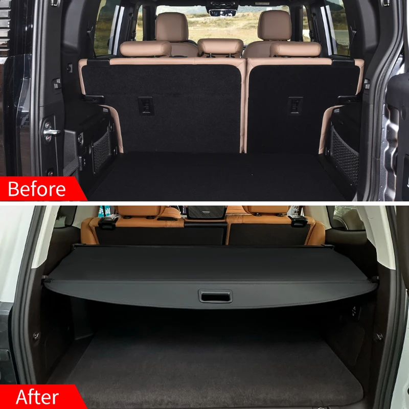 

For Chery JETOUR T2 2023+ Retractable Trunk Cargo Cover Universal Fit Security Shield Shade Auto Interior Accessories