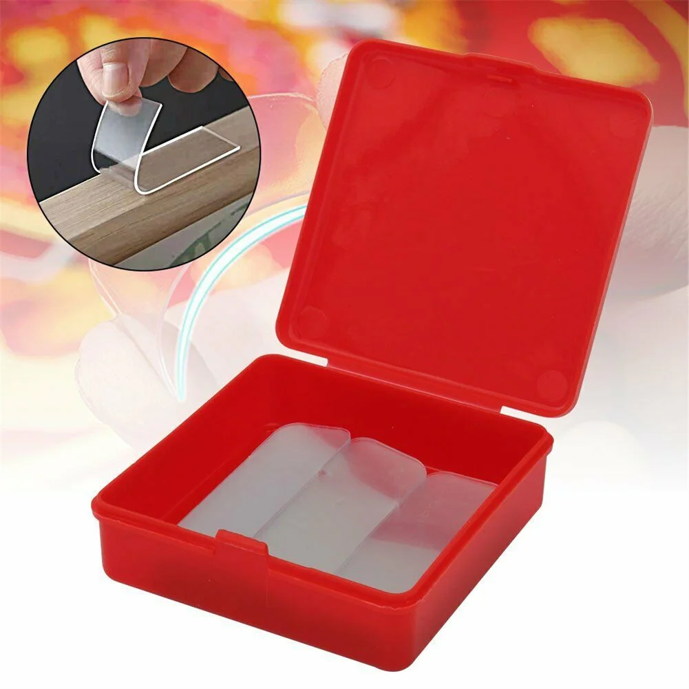 60Pcs/set Multifunctional Double Sided Adhesive-Tape Waterproof Removable Reusable Mounting Tape For Walls Wood Tile Plastic