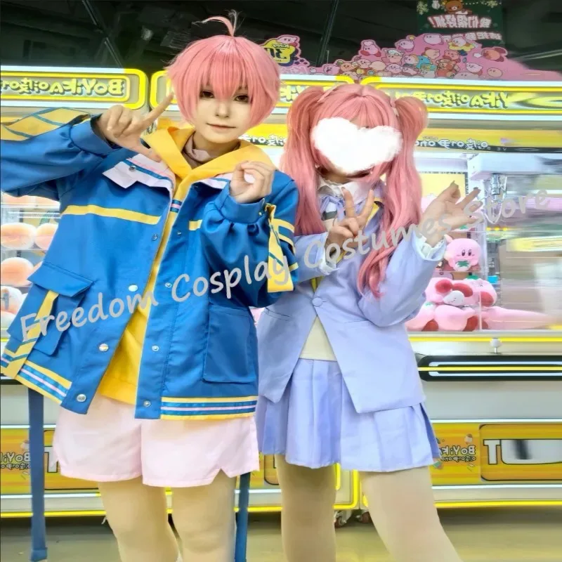 2025 yiyi Anime Link Click Arrogant Girl Li Tianchen Tianxi Cosplay Costume uniform Wig Set Party Role Play Outfit for M