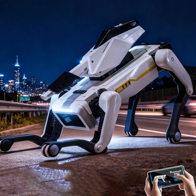 Remote control boy birthday gift artificial intelligence programming mechanical dog