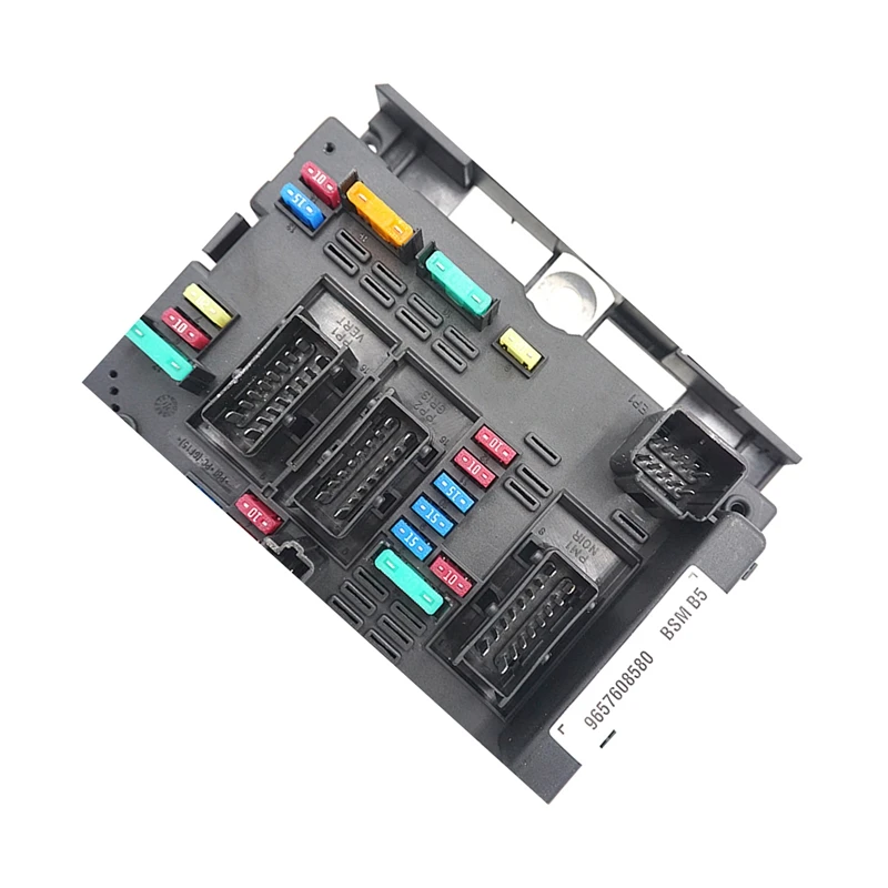 

Fuse Box Module BSM B5 9657608580 6500Y1 For Peugeot 206 307 406 Citroen C2 C3 C5 Berlingo Xsara