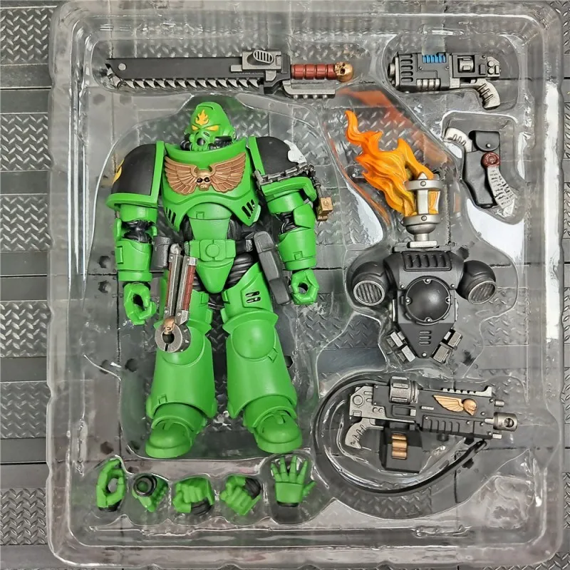 JOYTOY salamandre Intercessors sergent Tsek'gan frère Haecule Eradicators frère Xavak 1/18 figurine Warhammer 40K jouet