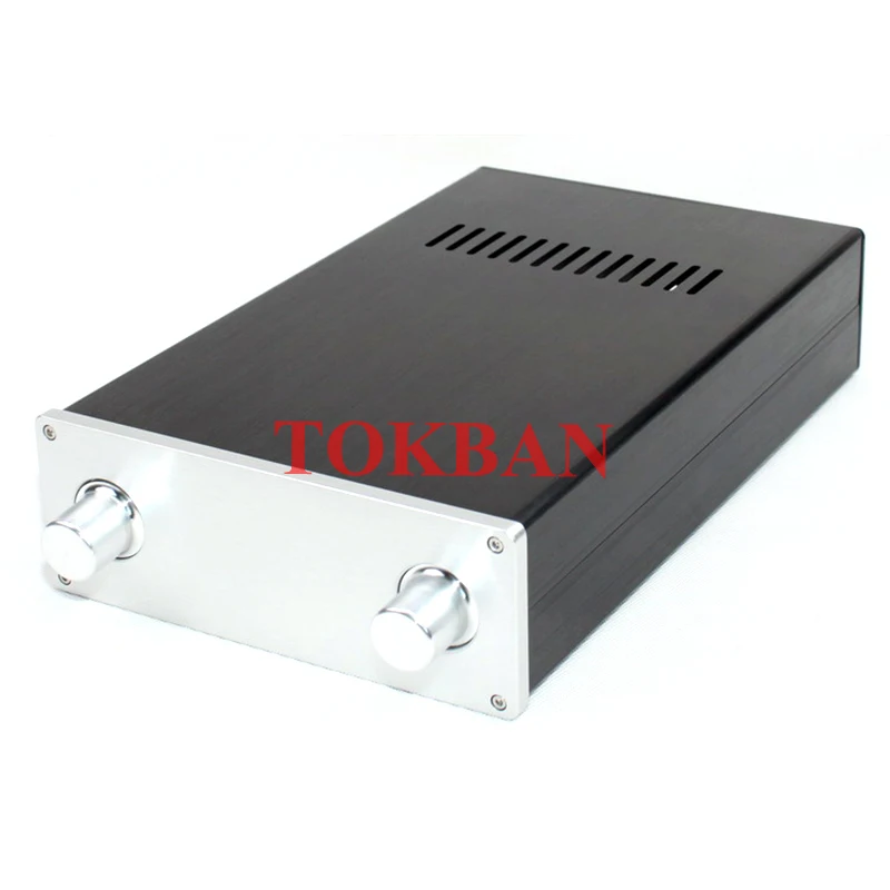 Tokban Audio WA105 195*70*300mm All Aluminum HIFI Preamplifier Chassis Enclosure DIy DAC Decoder Case Shell