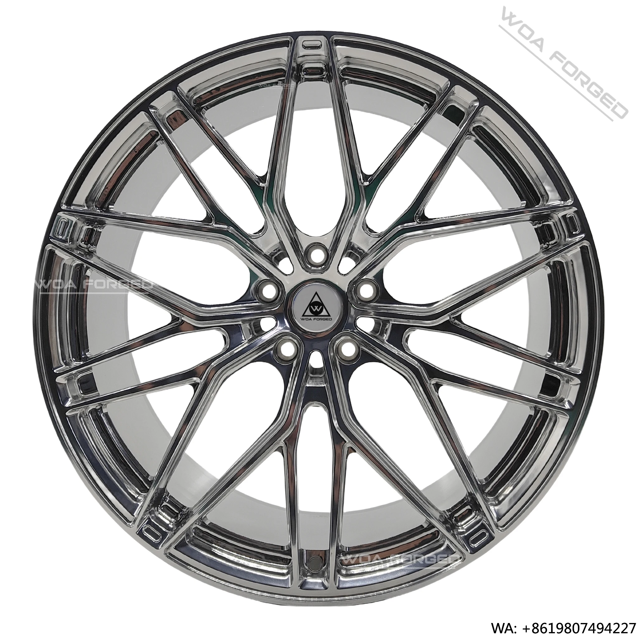 

Custom Forged Alloy Wheels with Polished Chrome for Passenger Car 17 18 19 20 21 Inch Suitable for Various Vehicle Model