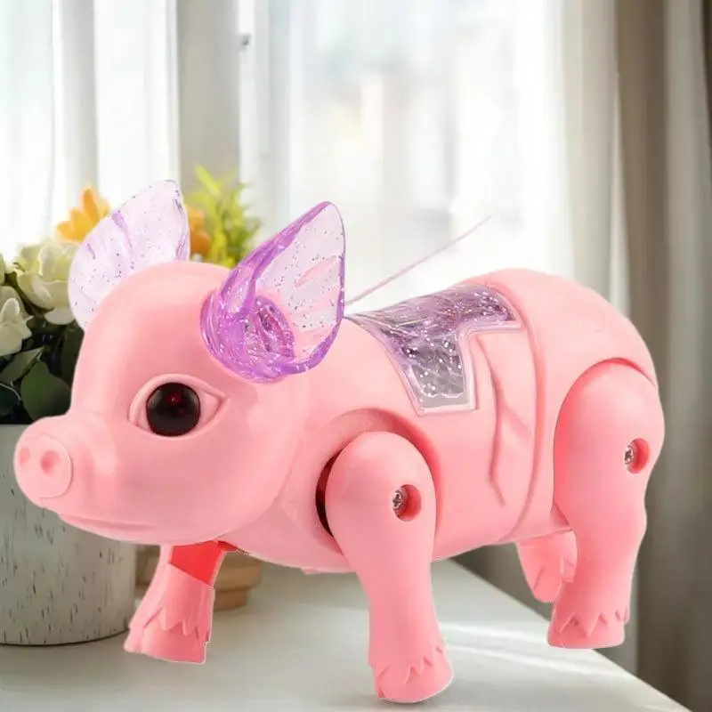 Interaktywna, realistyczna, bezpieczna elektroniczna zabawka pluszowa w kształcie zwierzęcia, miękka, przyjazna dla skóry, robot z inteligentnym sterowaniem głosowym dla dzieci na Wielkanoc.