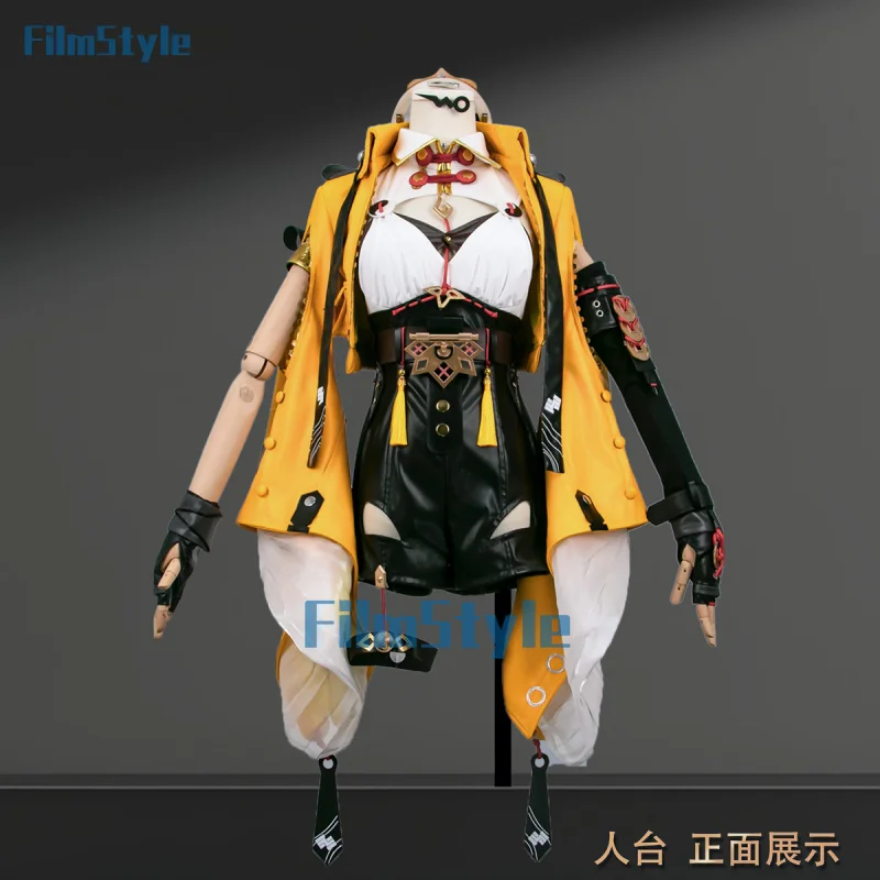 

Yixuan Косплей Костюм Игра Zenless Zone Zero Униформа Хэллоуин Карнавал Вечеринка Рождество Игра Ролевая Одежда Одежда