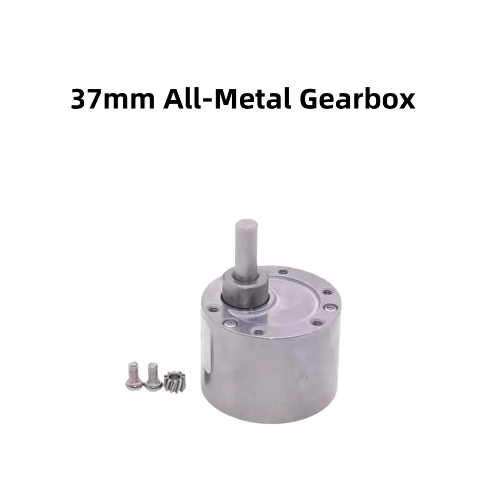 37mm All-Metal Gearbox Gear Reducer Eccentric Shaft For 520/545/550/555 DC Motor Transmission