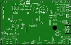 Fai da te tubo chitarra Amp Valve King 8 Replica tubo chitarra Amp Circuit Board Pcb Blank Board