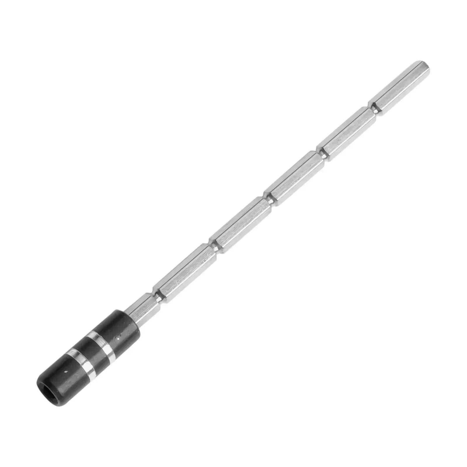 Magnetic Metal Shaft Extension Bar Rod Hex Socket Adapter Screwdriver Bit Holder 113mm Steel Shaft RadFor 4mm 1/8\