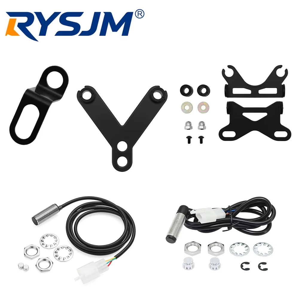 Support de compteur de vitesse pour moto, capteur de vitesse, odomètre, tachymètre, support Y Z W pour accessoires d'instrument de mesure de vitesse de moto