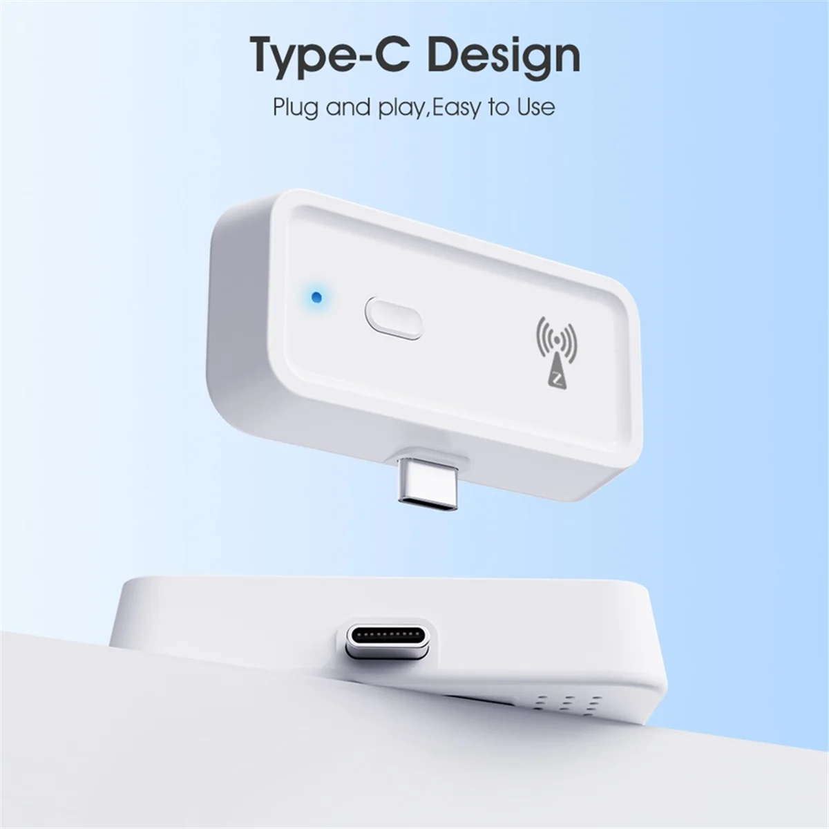 A48U 2pcs ZigBee Type-C Signal Repeater Signal Amplifier Extender for Smart Life ZigBee Gateway Smart Home Devices Assistant