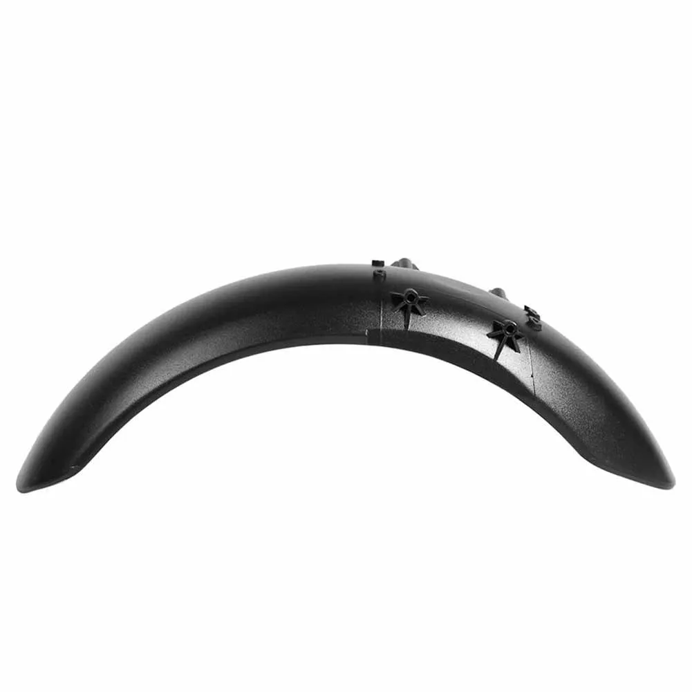 Sleek and Practical Front Mudguard Part for Ninebot ES1 E ES3 ES4 Scooter Black Color Provides Effective Protection