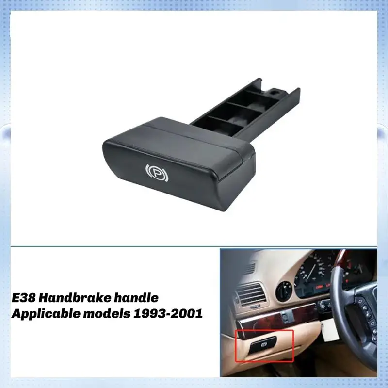 

NEW-Left Hand Driver Car Handbrake Lever Hand Brake Parking Brake Release Handle 51458150465 For BMW 7 Series E38 1993-2001