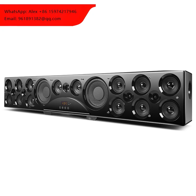 

7.1-канальная звуковая панель для домашнего кинотеатра с мощностью 310 Вт, беспроводным Bluetooth и множеством интерфейсов — для телевизора и домашнего кинотеатра