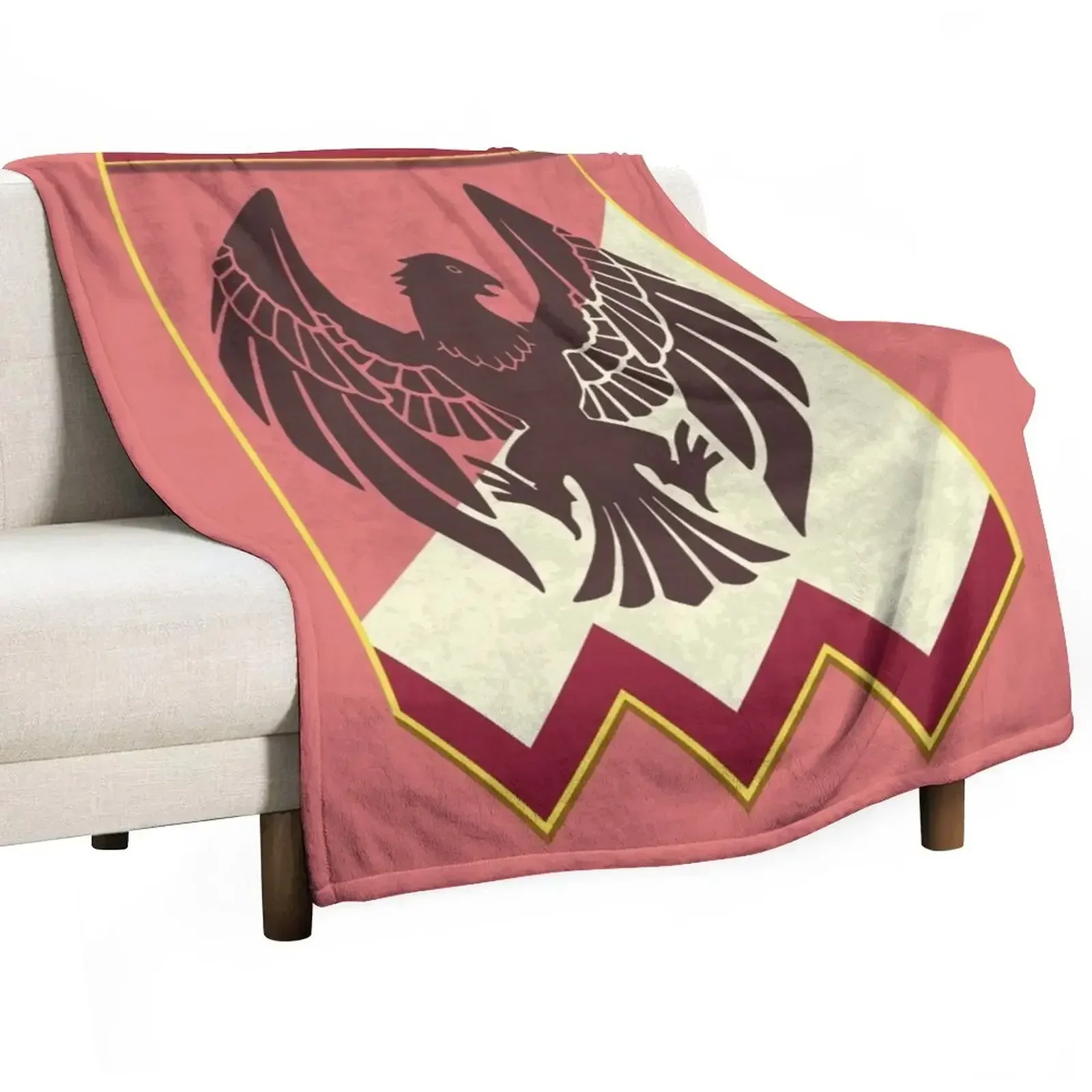 

Fire Emblem 3 Houses: Black Eagles Banner Throw Blanket Baby Sofas Blankets