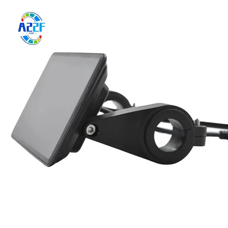 A22F-H6C Electric Bike LCD Display Meter 24V-60V E Scooter LCD Panel Color Screen With USB UART For Electric Bike Parts (SM 5PIN