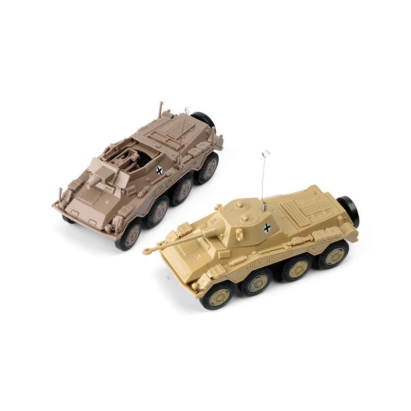 4D 1/72 ww2 Sd.Kfz.234 بوما مدرعة سيارة استطلاع مركبة الجمعية نموذج العسكرية لغز لعبة