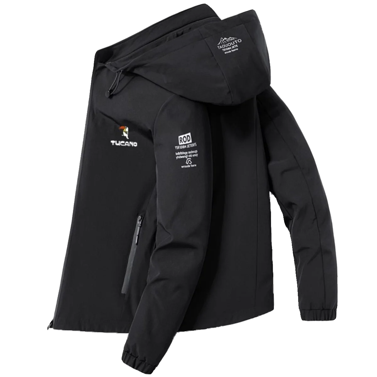 

TUCANO Мужская куртка Faion Fce на подкладке, весенне-осенняя съемная шляпа Spor, повседневная ветрозащитная ветрозащитная куртка с застежкой-молнией