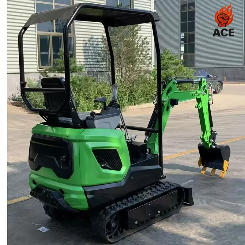

EPA kubota 1.2 ton Mini Excavator customized mini Bagger Crawler Digger Excavator farm garden 1 Ton Mini Excavator with cabin