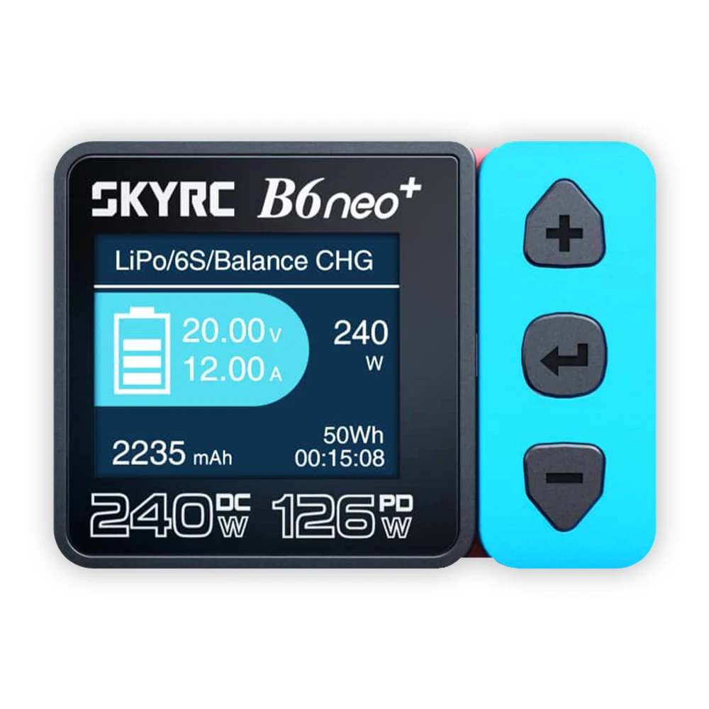 SkyRC NEW B6neo+ DC 240W PD 126W Smart Charger Battery Balance Charger SK-100211 B6 neo+ B6NEO