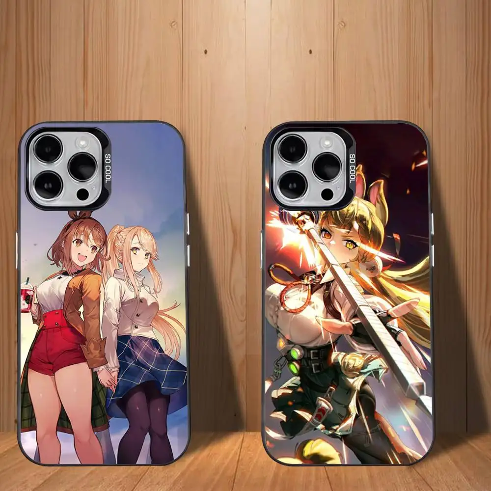 

A-Atelier Ryza Phone Case For iPhone 17,16,15,14,13,12,11,Mini,Pro,SE,MAX White Matte Shockproof Cover