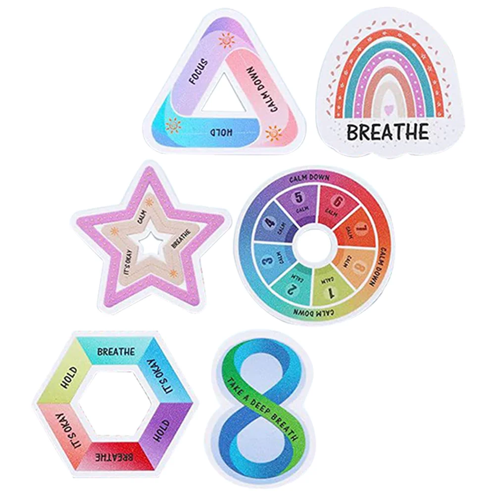 Breathing Stickers Strips Focus Calming Sensory Stress for Adults Aldult Student